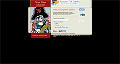 Desktop Screenshot of piratename.net