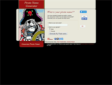 Tablet Screenshot of piratename.net